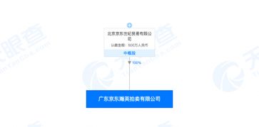 京東成立拍賣公司，注資500萬開拓信息咨詢服務新市場